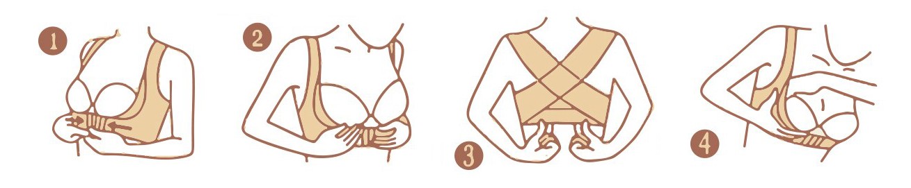 instrukcja zakładania bielizny modelującej biust