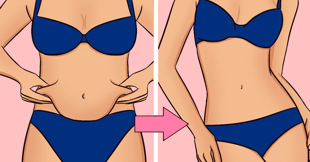 metamorfoza obwisłego brzucha przed i po